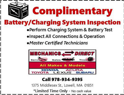 Battery/Charging System Inspection